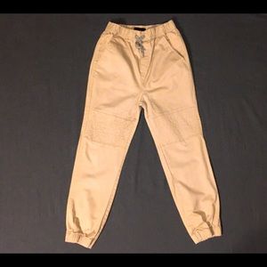 Steve’s Jeans Boys Khaki Jogger Cool Knee Details